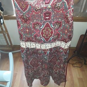 Girls print dress